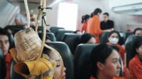 Calon pramugari Lion Air saat di training center