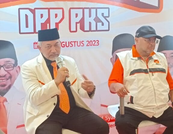 Presiden Partai Keadilan Sejahtera (PKS) Ahmad Syaikhu