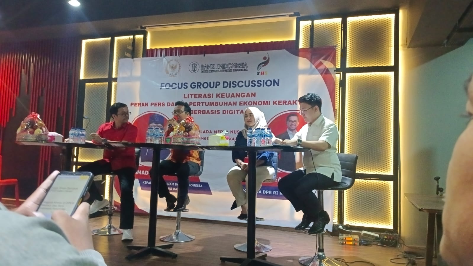 anggota Komisi XI DPR RI Marinus Gea menyampaikan bahwa pers sangat memiliki peran yang sangat strategis dalam pertumbuhan ekonomi masyarakat