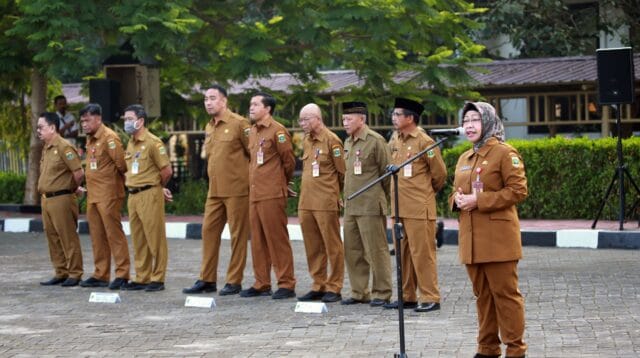 Virgojanti menyampaikan sebuah capaian kinerja guna mewujudkan visi misi pemerintah daerah sangat membutuhkan dukungan dan kerja keras semua pihak.