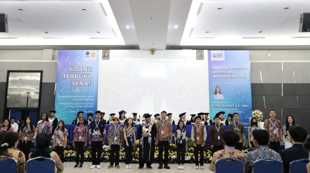 Sesi Pelantikan Mahasiswa Baru Tahun Ajaran 2023 (Dok. UMN)