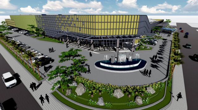 Konsep desain baru Pasar Anyar Tangerang