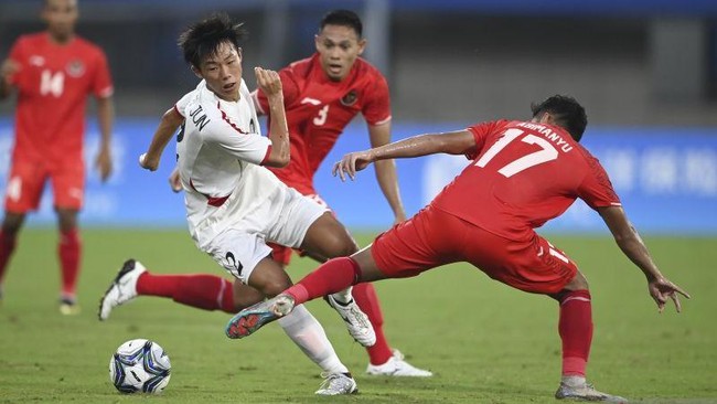 Indonesia melawan Korea Utara