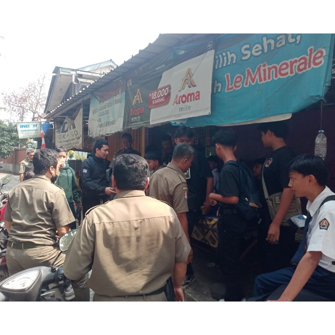 Antisipasi Pelajar Kota Tangerang Tawuran, Satpol PP Gelar Razia di Sejumlah Lokasi Rawan