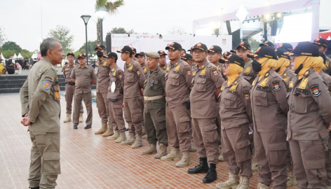 Pengamanan HUT Kabupaten Tangerang