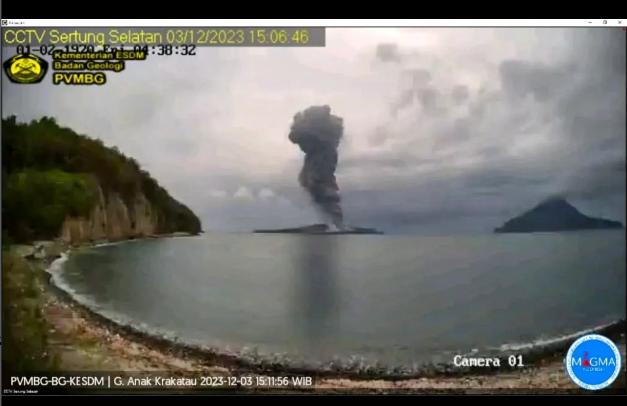 Erupsi gunung anak krakatau