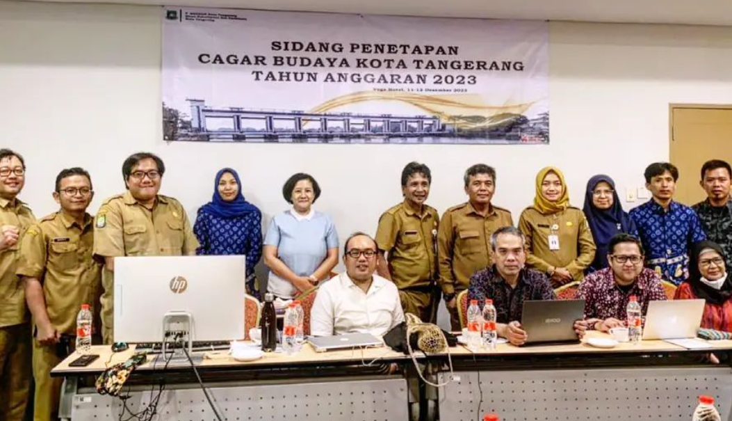 Tim Ahli Cagar Budaya (TACB) bekerja sama dengan Dinas Kebudayaan dan Pariwisata Kota Tangerang