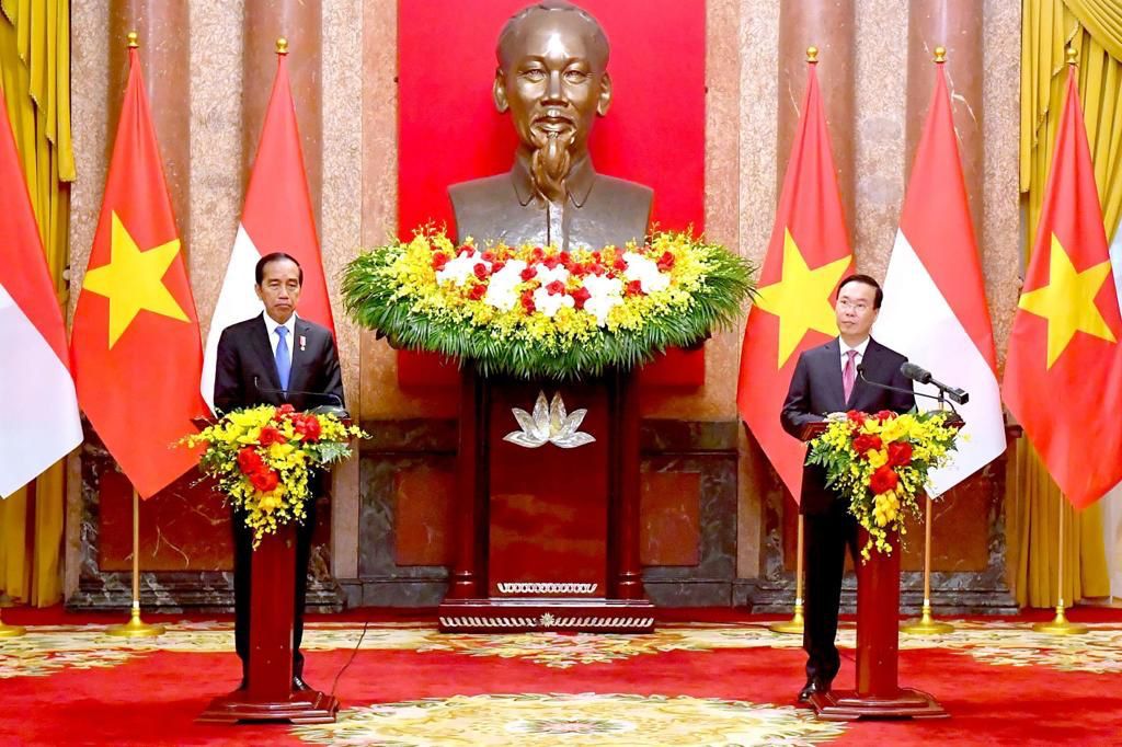 Presiden Jokowi dan Presiden Vietnam Sepakat Peningkatan Target Perdagangan Baru