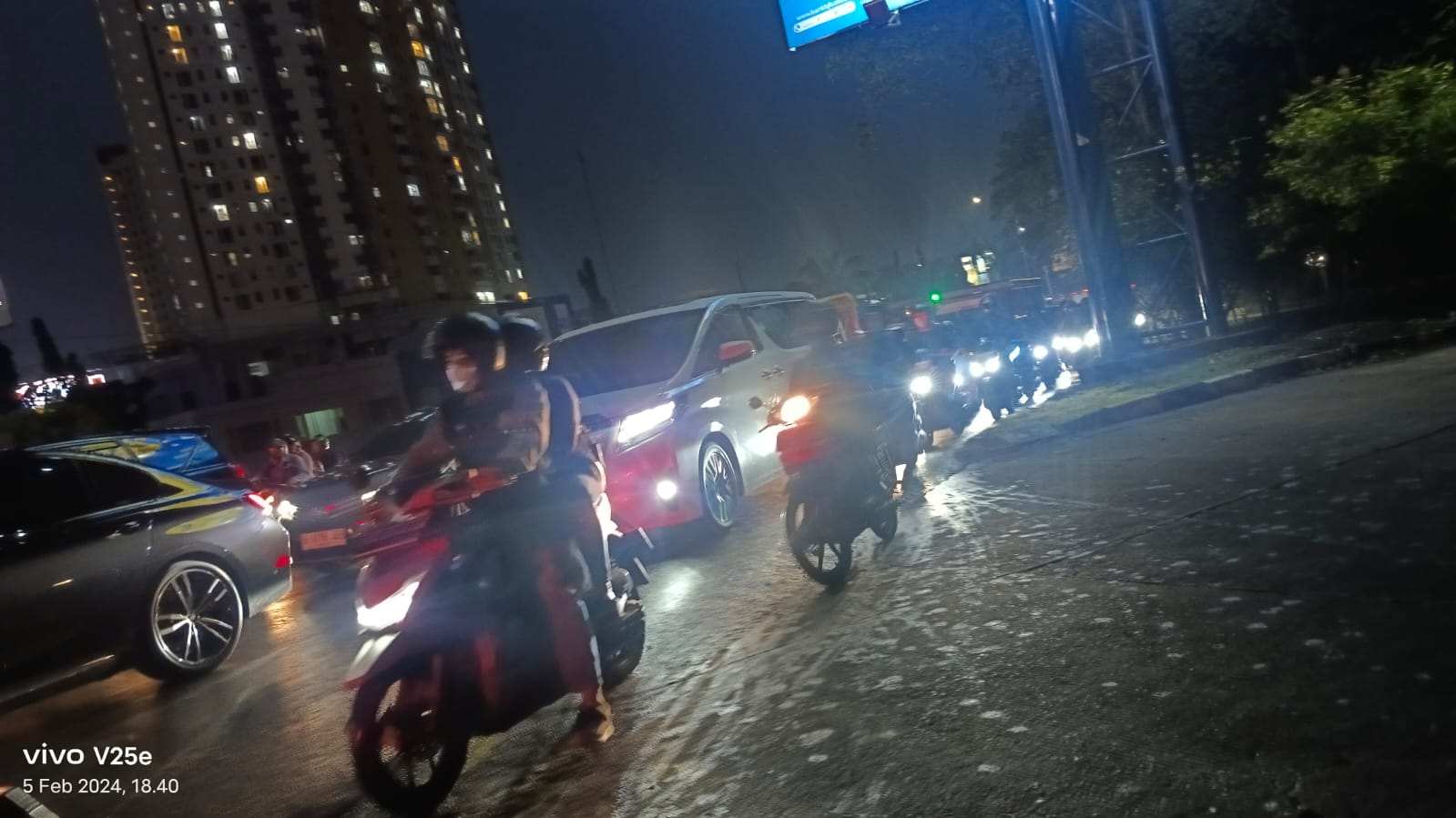 Kemacetan di Kota Tangerang