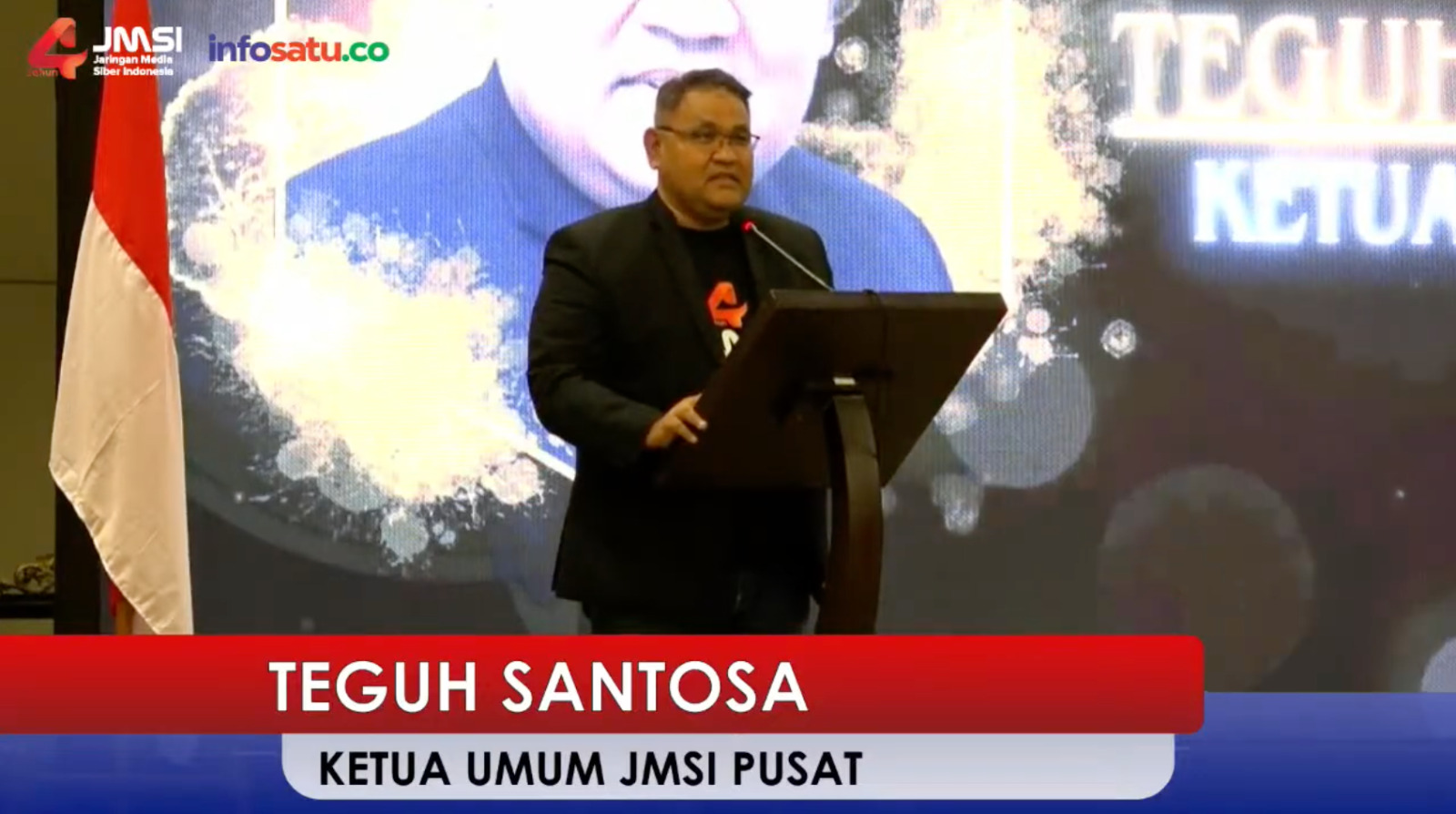 Teguh Santosa, Ketua Umum JMSI Terima Press Card Number One