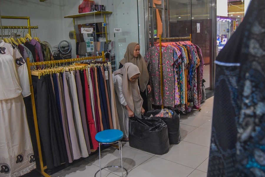 Pedagang Kering Pasar Anyar Mulai Isi Mal Metropolis