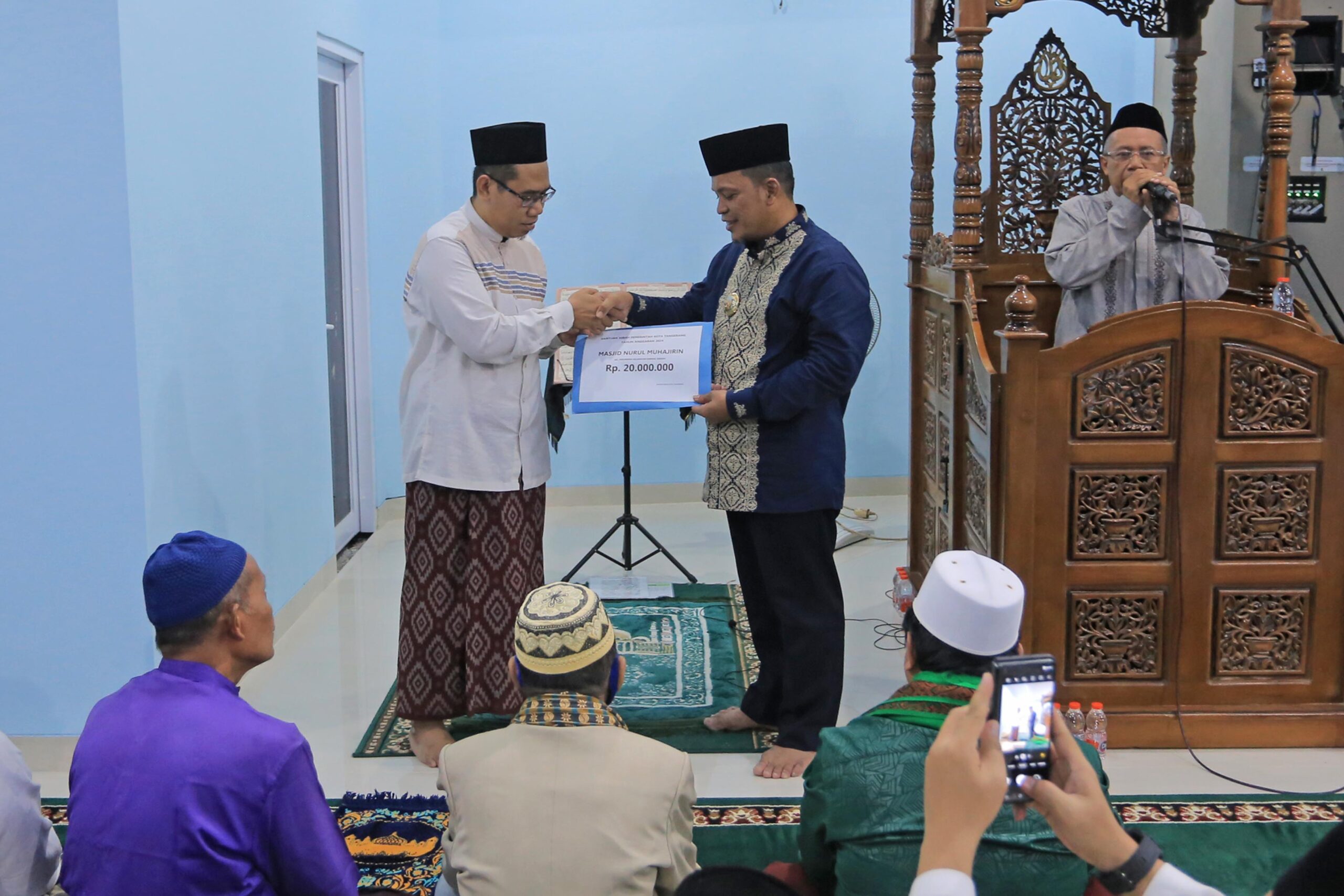 Hibah Rp14 Miliar Diberikan Pemkot Tangerang untuk 256 Lembaga Termasuk Masjid