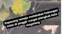 Remaja Berbuat Asusila di Pinggir Sungai Plengkuk, Warganet : Tanda Kiamat