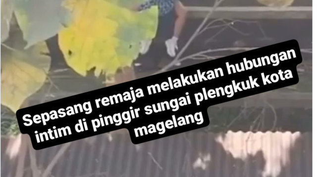 Remaja Berbuat Asusila di Pinggir Sungai Plengkuk, Warganet : Tanda Kiamat