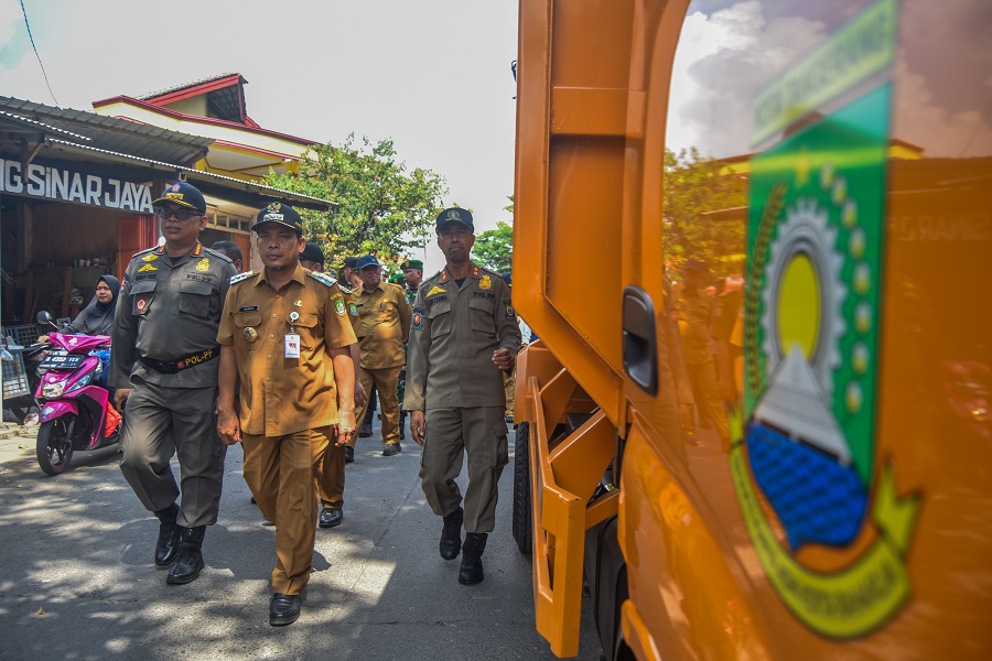 Bikin Semrawut Jalan, Pedagang Pasar Sipon Ditertibkan