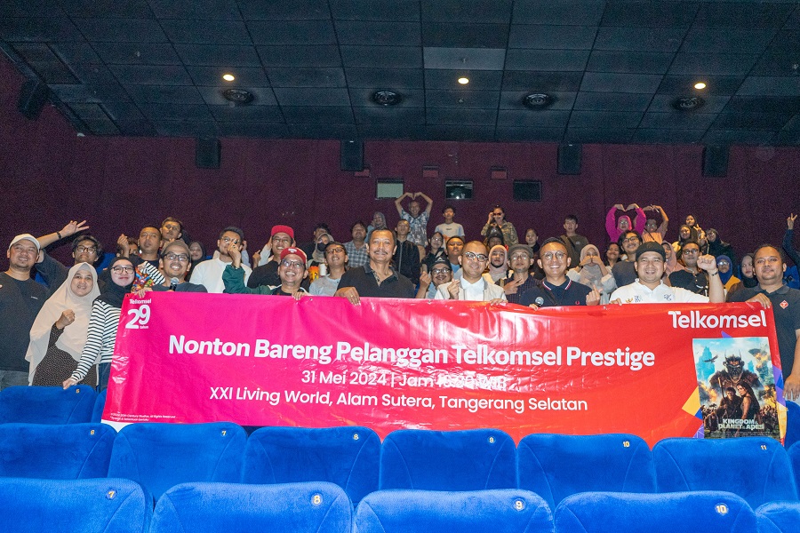 Apresiasi Para Pelanggan Setia Telkomsel di Momen HUT ke-29 Tahun, Telkomsel Gelar Nonton Bareng Hepi Serentak di 13 Kota Apresiasi Para Pelanggan Setia Telkomsel di Momen HUT ke-29 Tahun, Telkomsel Gelar Nonton Bareng Hepi Serentak di 13 Kota