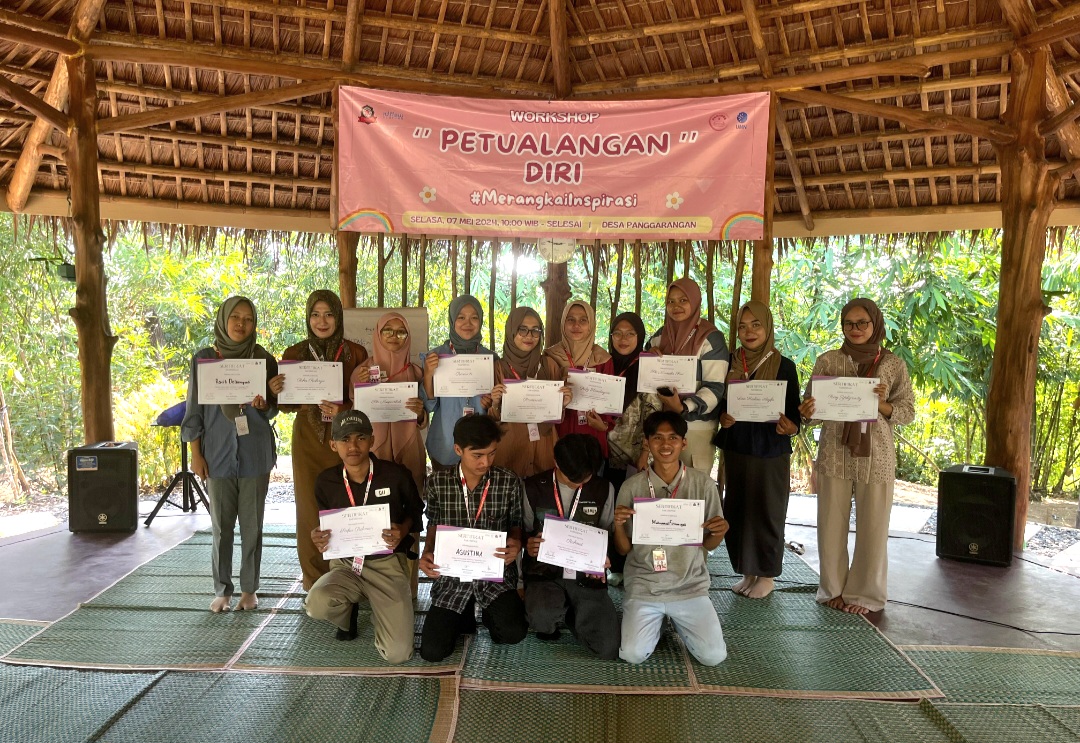 Tingkatkan Minat Baca di Banten, Mahasiswa UMN Beri Pelatihan Fasilitator Marimba . foto DOK UMN