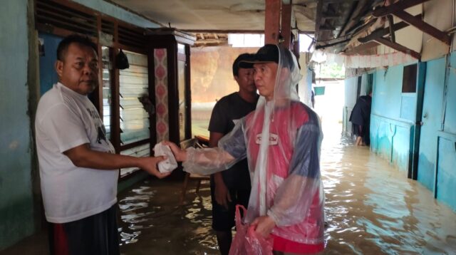 Hujan Deras di Kota Tangerang