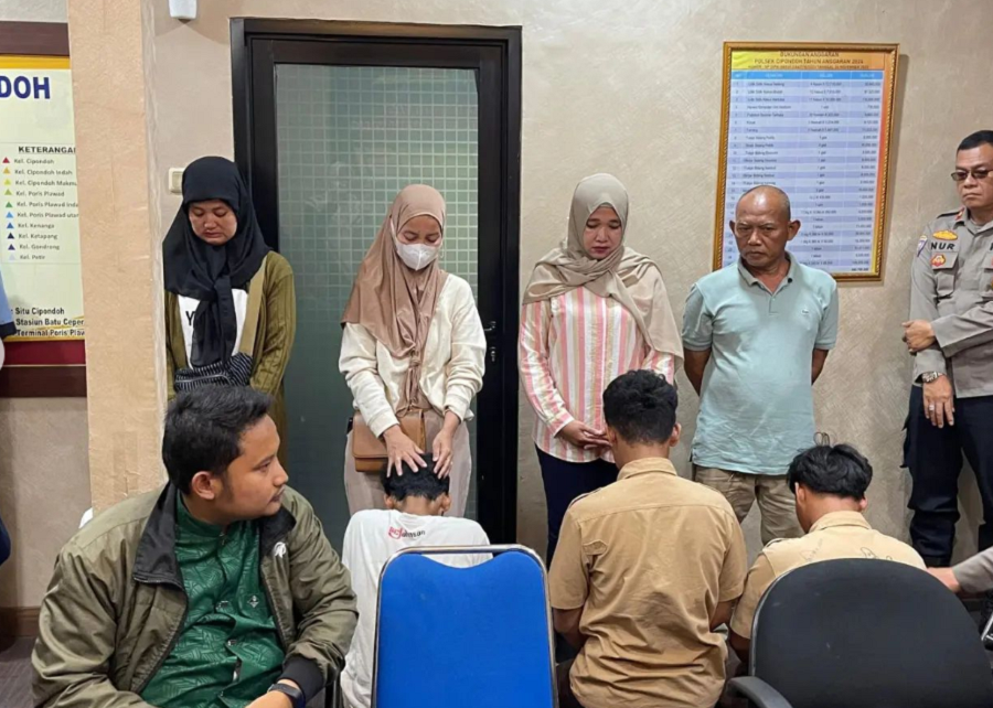 Lima Orang Pelaku Tawuran di Cipondoh Diamankan Polisi Beserta Celurit