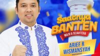 Arief R. Wismansyah Nyatakan Maju di Pilgub Banten 2024