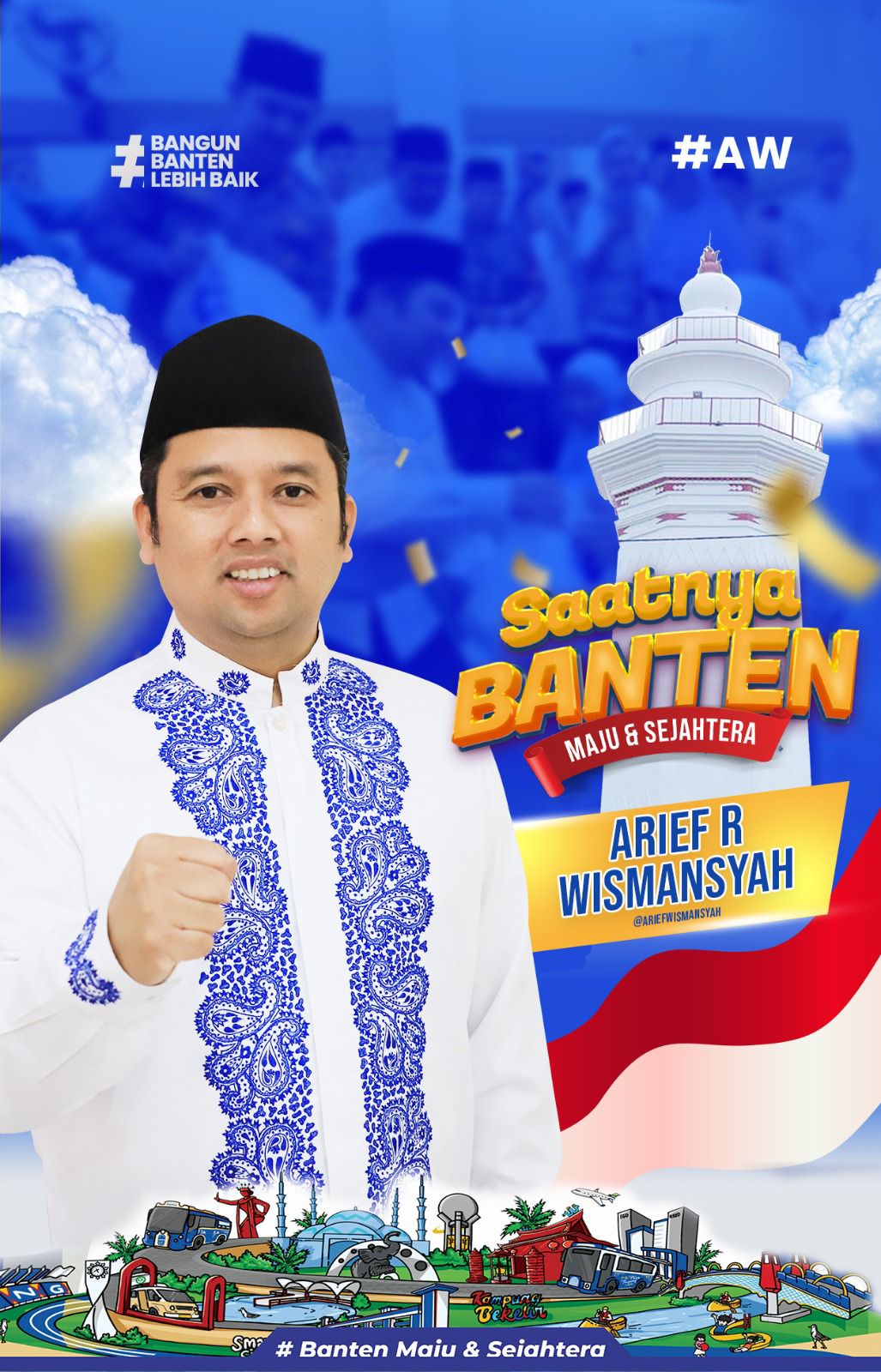 Arief R. Wismansyah Nyatakan Maju di Pilgub Banten 2024