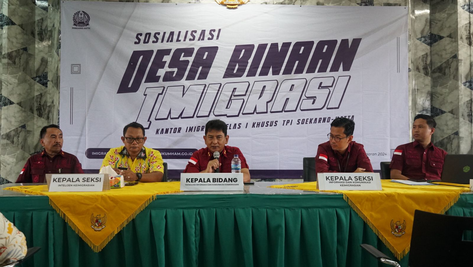 Warga Pegadungan Ikuti Program Desa Binaan Imigrasi Soekarno Hatta