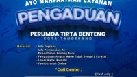 Layanan Aduan Pelanggan Perumda Tirta Benteng Kota Tangerang