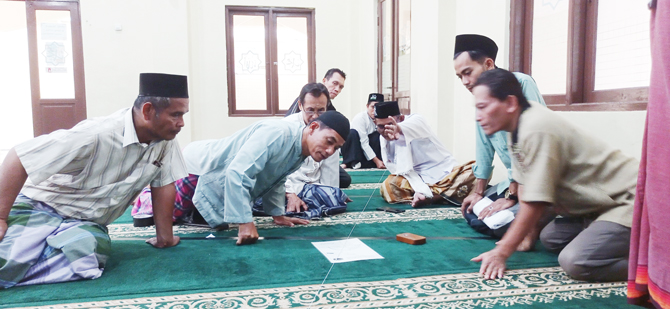  Musoka Miftahul Jannah Terima Sertifikat Kalibrasi Arah Kiblat dari MUI Kecamatan Rajeg