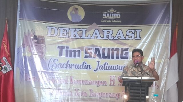 Tim Saung Dukung Sachrudin, Minta Dibangun RSUD di Jatiuwung