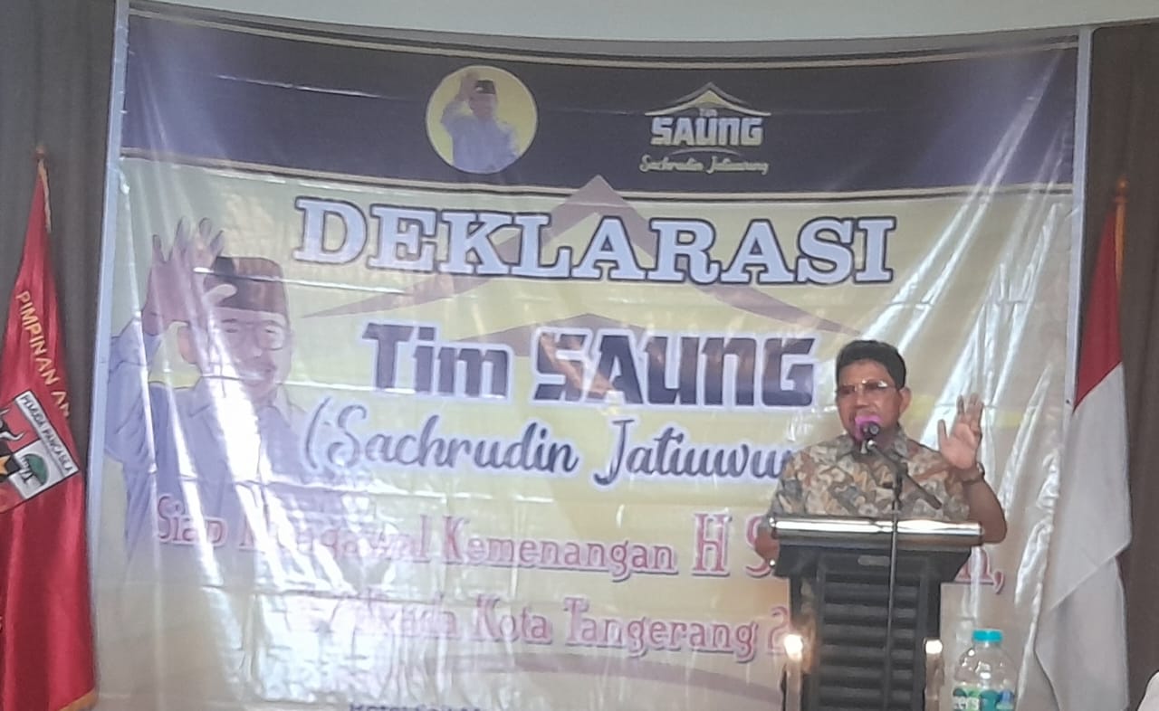 Tim Saung Dukung Sachrudin, Minta Dibangun RSUD di Jatiuwung