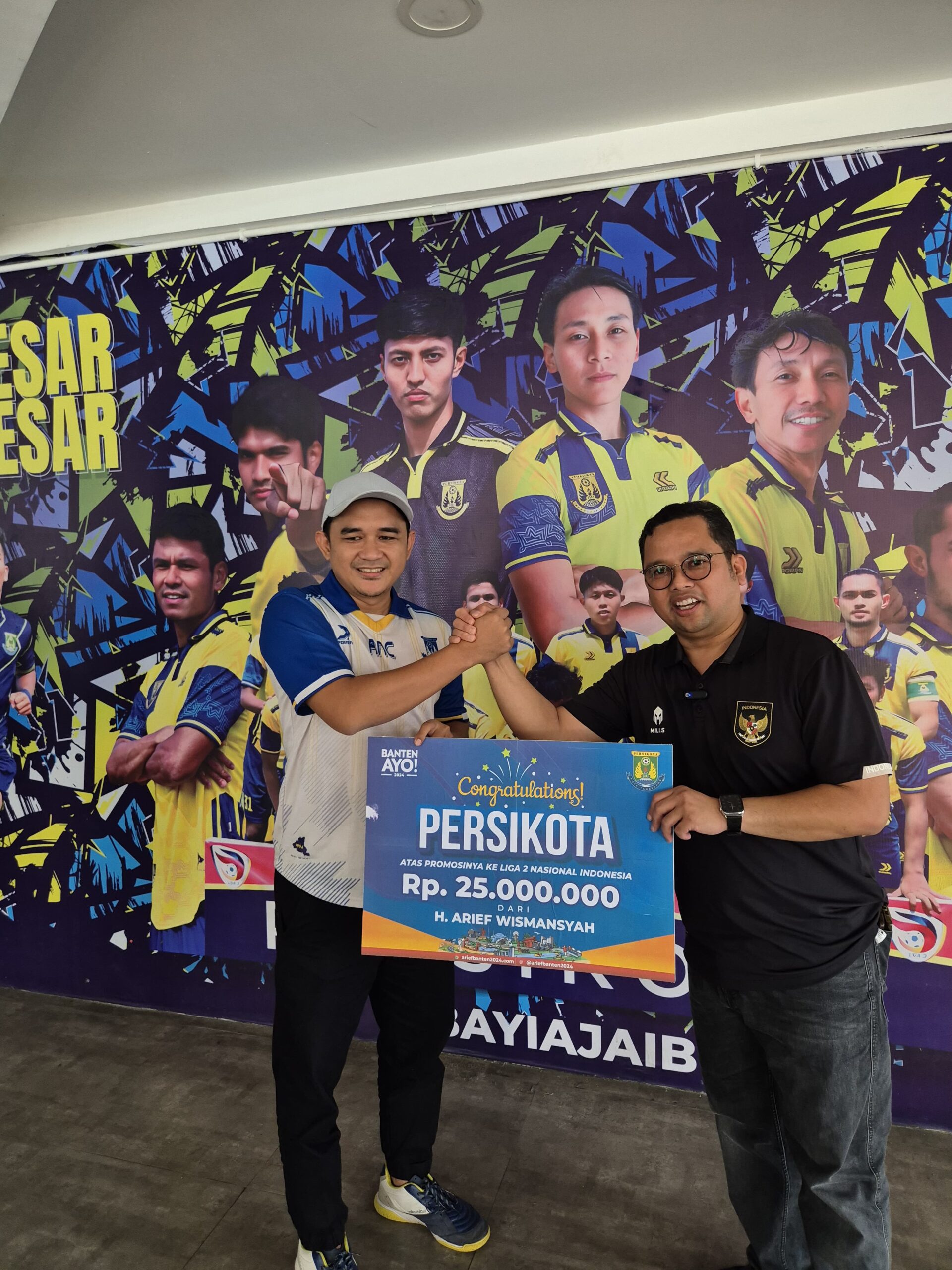 Persikota Naik Kasta ke Liga 2 Nasional, Arief Wismansyah Berikan Bonus