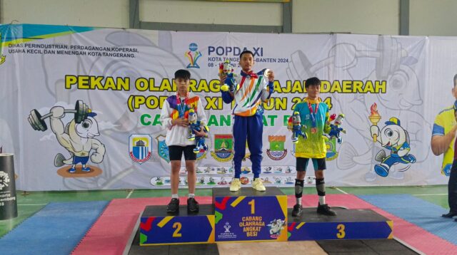 Cabor Angkat Besi Tambah 2 Medali Emas dan 2 Perak