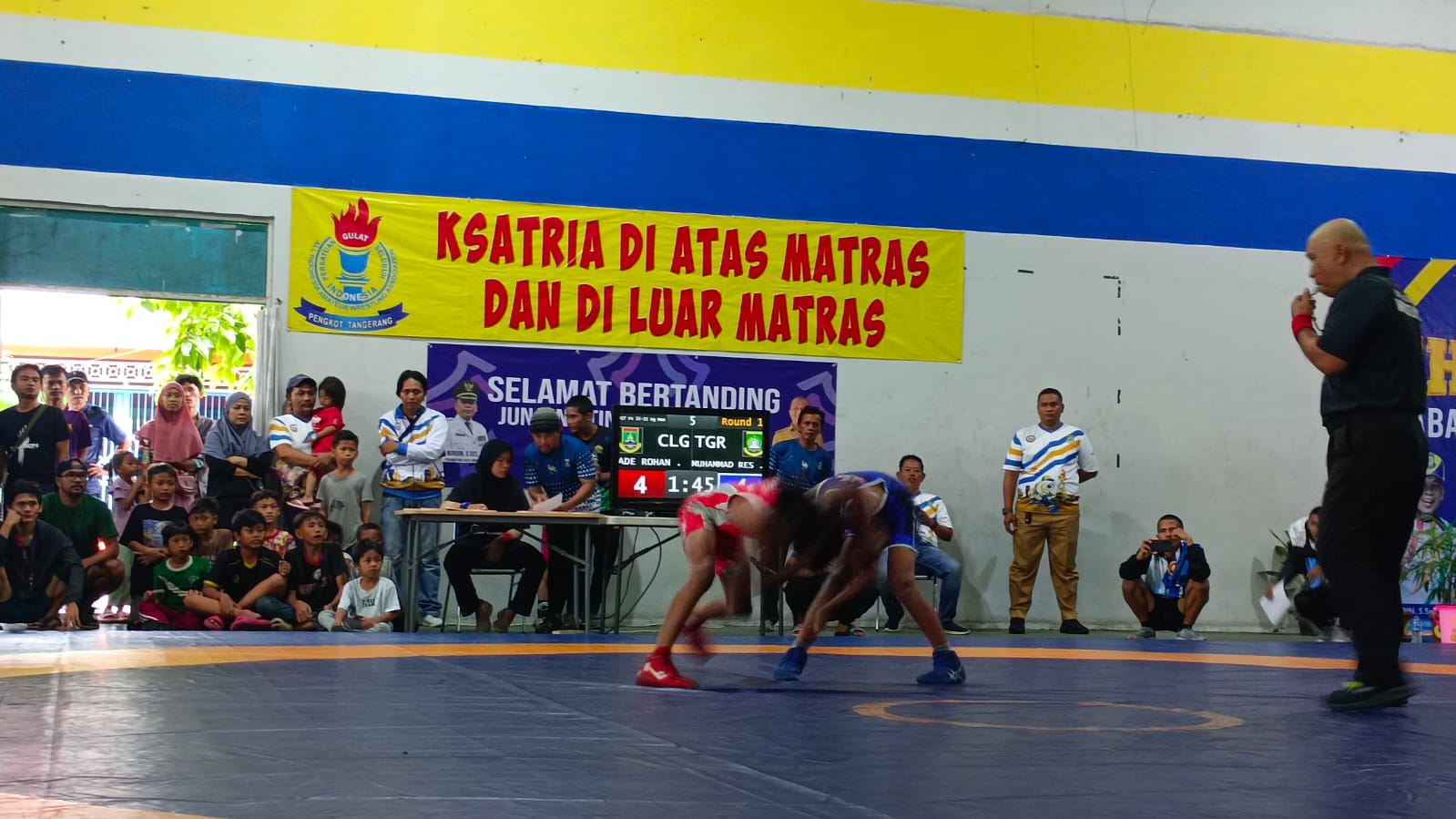 Cabor Gulat Sumbang 3 Medali di POPDA XI Banten