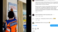 Sebuah video viral yang beredar di media sosial menampilkan tindakan seorang anggota Dinas Perhubungan (Dishub) yang menghapus plang parkir gratis di sebuah minimarket.