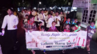 Sambut Tahun Baru Islam, Remaja Majelis Ta'lim Gerindo Gelar Pawai Obor