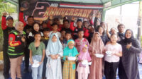 Keluarga Besar Ojek Online Tamansari Peduli Anak Yatim Piatu