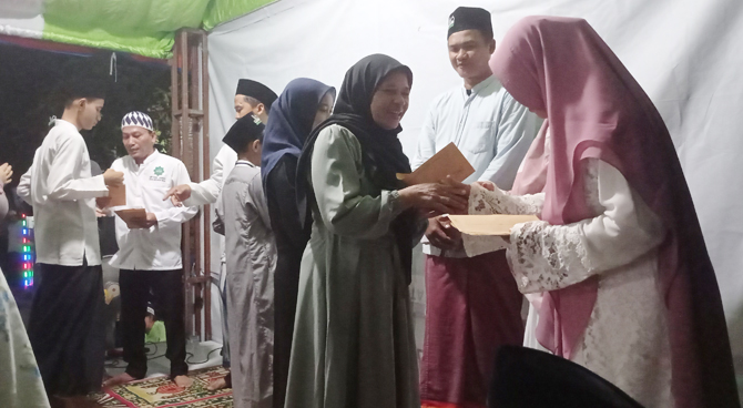 Sambut Tahun Baru Islam, DKM Musala Miftahul Jannah Gelar Pengajian dan Santunan Anak Yatim