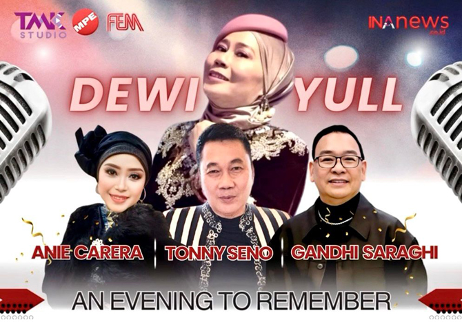 Dewi Yull Ajak Penggemar Saksikan Konsernya sambil Kulineran di Party Dinner