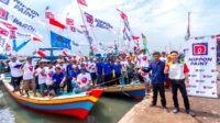 Semarak Pawai Kapal Nelayan di Cikubang, Banten, Rayakan Hari Nelayan Internasional Nippon Paint Dukung dengan Donasi Cat untuk 150 Kapal