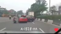 Daihatsu Sigra Ugal-Ugalan di Tangerang, Kecelakaan dan Telah Damai di Tempat