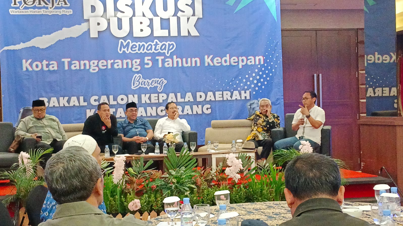 Acara Diskusi Publik "Menatap Kota Tangerang 5 Tahun Kedepan" Hadirkan Calon Wali Kota dan Wakil Wali Kota