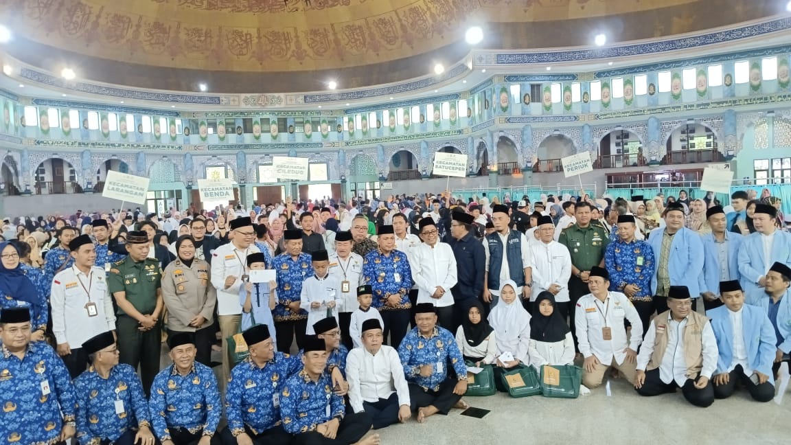 Baznas Kota Tangerang Salurkan Santunan ke 2.000 Mustahik