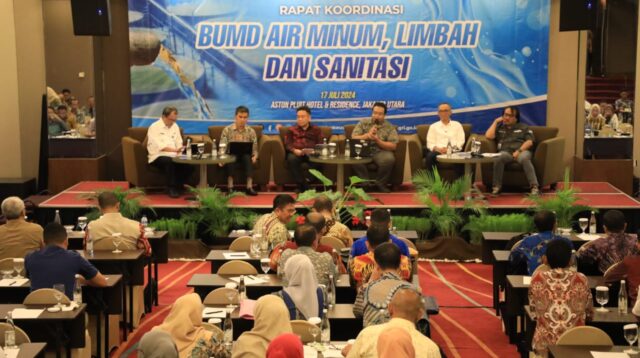 PERUMDAM TKR Hadiri Rakor BUMD Air Minum, Limbah dan Sanitasi yang Digelar Oleh Kemendagri