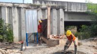 Tangani Banjir di Desa Koper Kecamatan Kresek, DBMSDA Bangun Rumah Pompa
