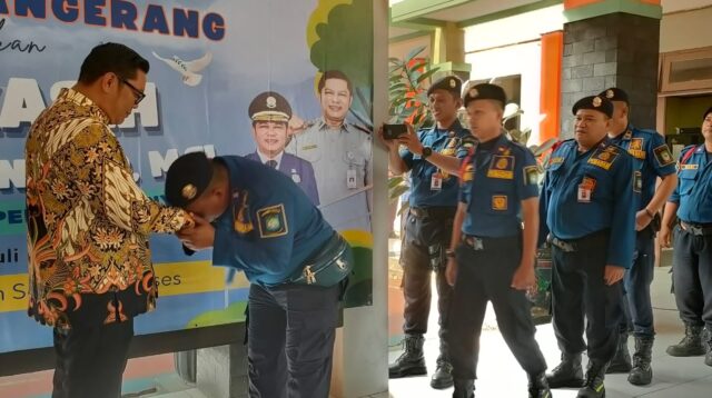 Maryono Hasan Pamitan dengan Pegawai BPBD, Ubaidillah Ansahar jadi Plt