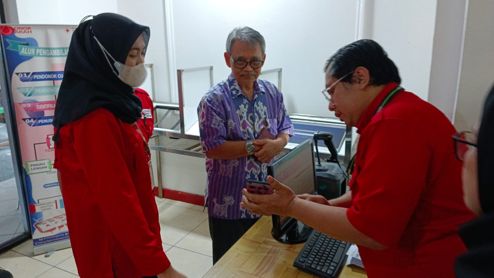 Unit Donor Darah PMI Kota Tangerang Jalani Akreditasi oleh Kemenkes RI