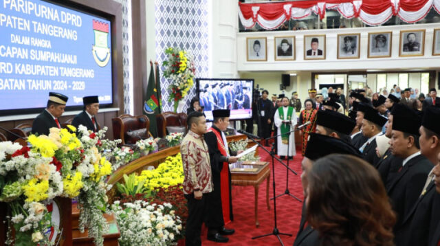 55 Anggota DPRD Kabupaten Tangerang Periode 2024-2029 Resmi Dilantik