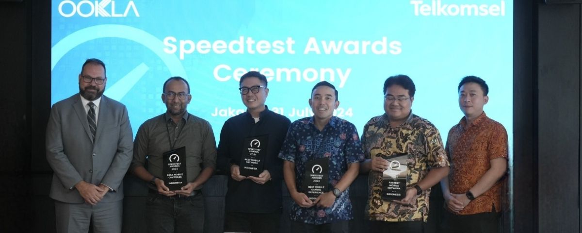 Telkomsel Raih Ookla® Speedtest Awards™ 6 Kali Berturut