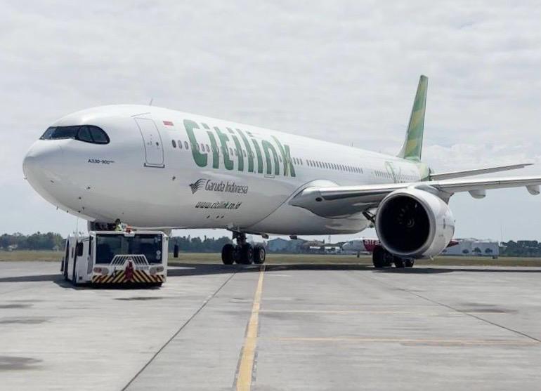 Citilink Operasikan 450 Penerbangan Umrah dengan Airbus A330