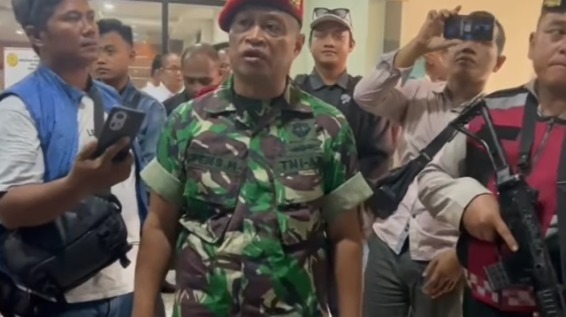 Viral Anggota TNI Aktif Diproses di Pengadilan Umum Kota Tangerang